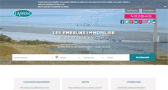 Desktop Screenshot of ladresse-noirmoutier.com